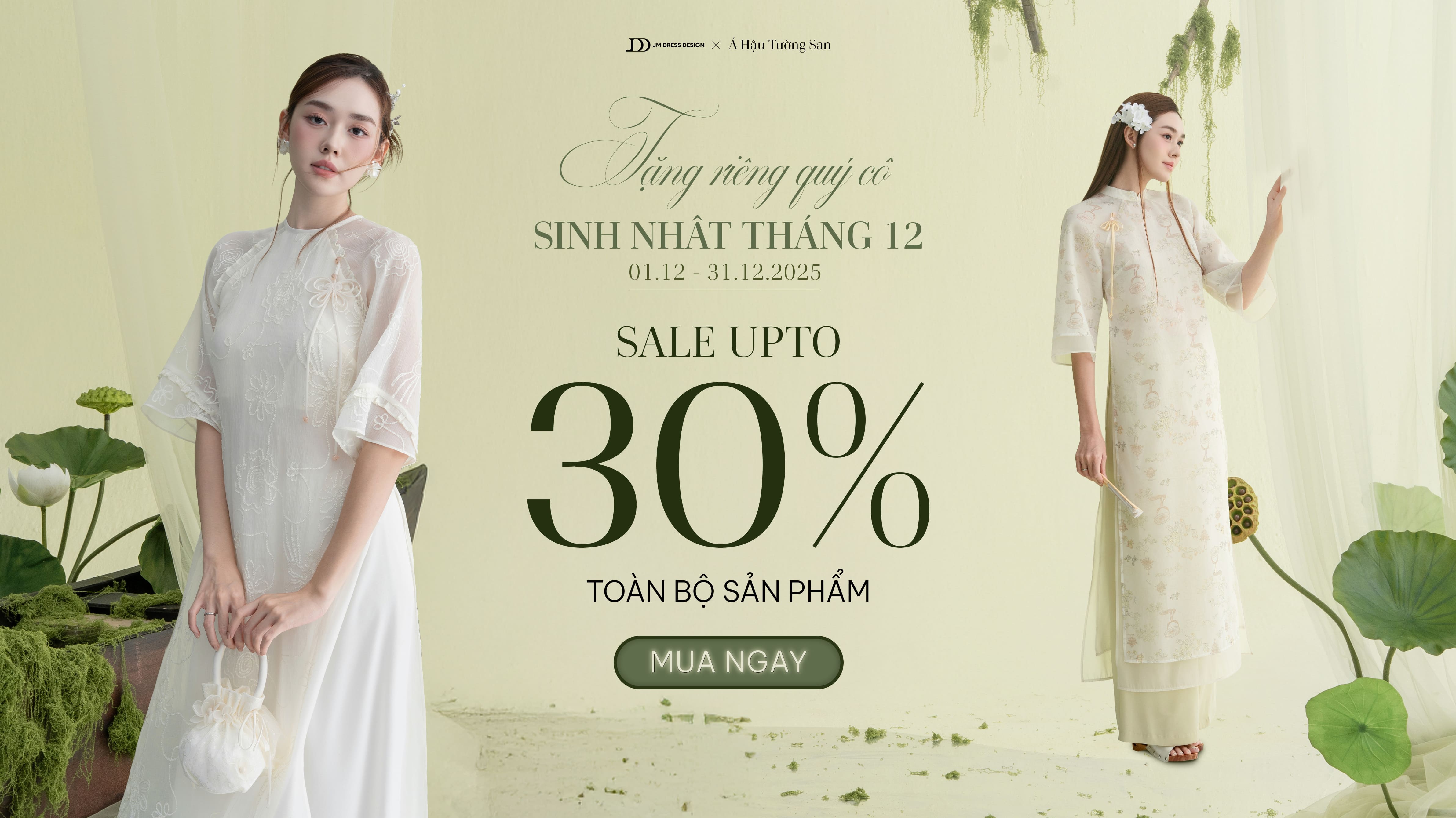 ƯU ĐÃI TỚI 30% MỪNG SINH NHẬT KHÁCH HÀNG THÁNG 12